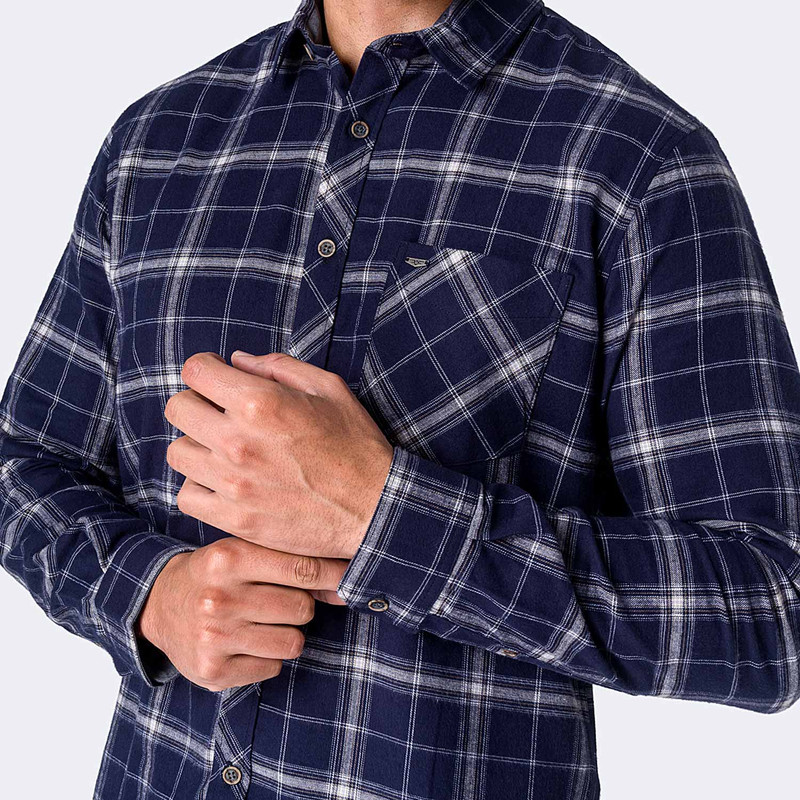 CAMISA CUADROS HOMBRE LARSEN002ML - 2