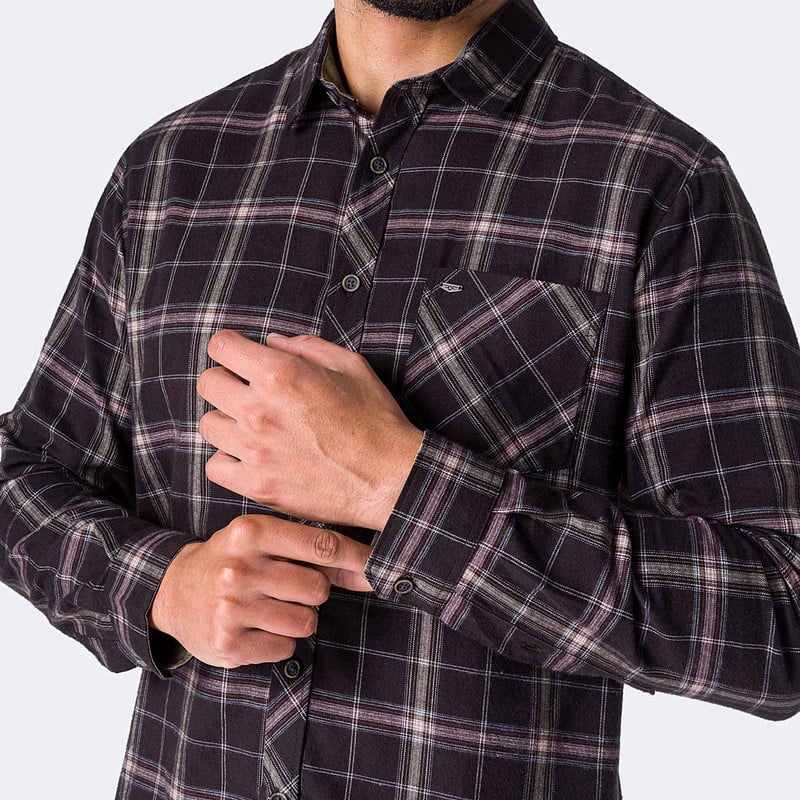 CAMISA CUADROS HOMBRE LARSEN002ML - 2