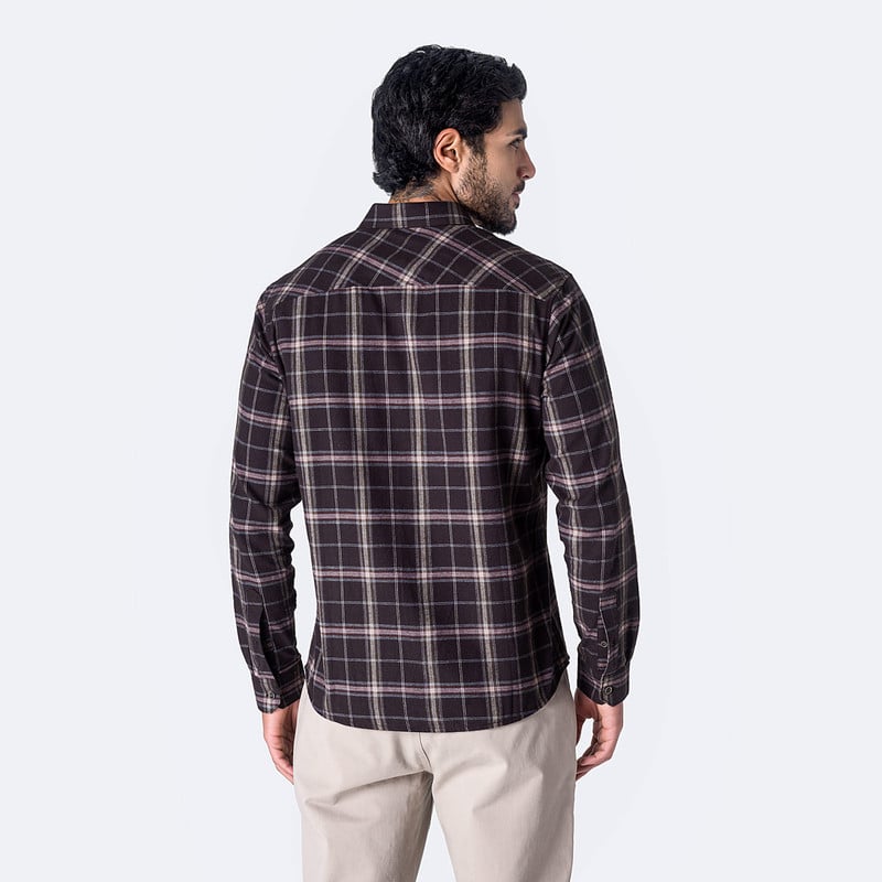 CAMISA CUADROS HOMBRE LARSEN002ML - 3