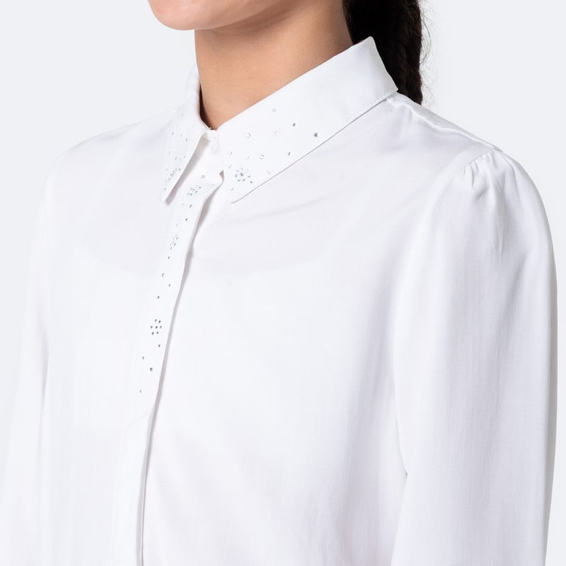 BLUSAS POPELINA NIÑA FLORT - 2