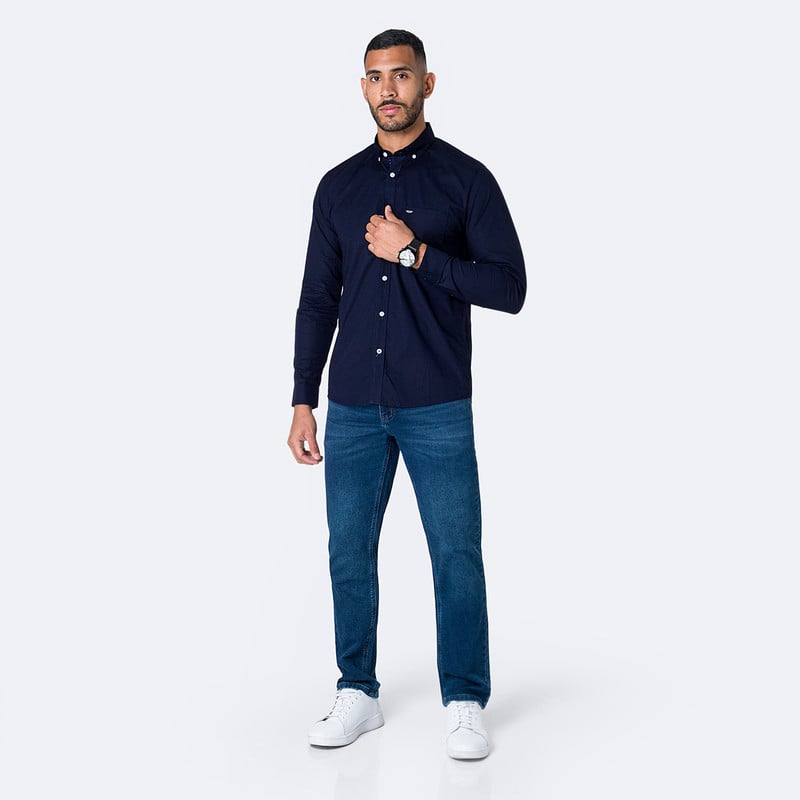 CAMISA POPELINA STRETCH HOMBRE FABRYZIO - 5