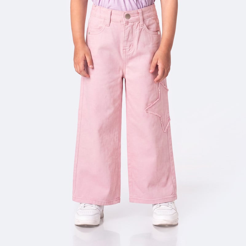 PANTALON DRILL STRETCH NIÑA KANZUH - 1