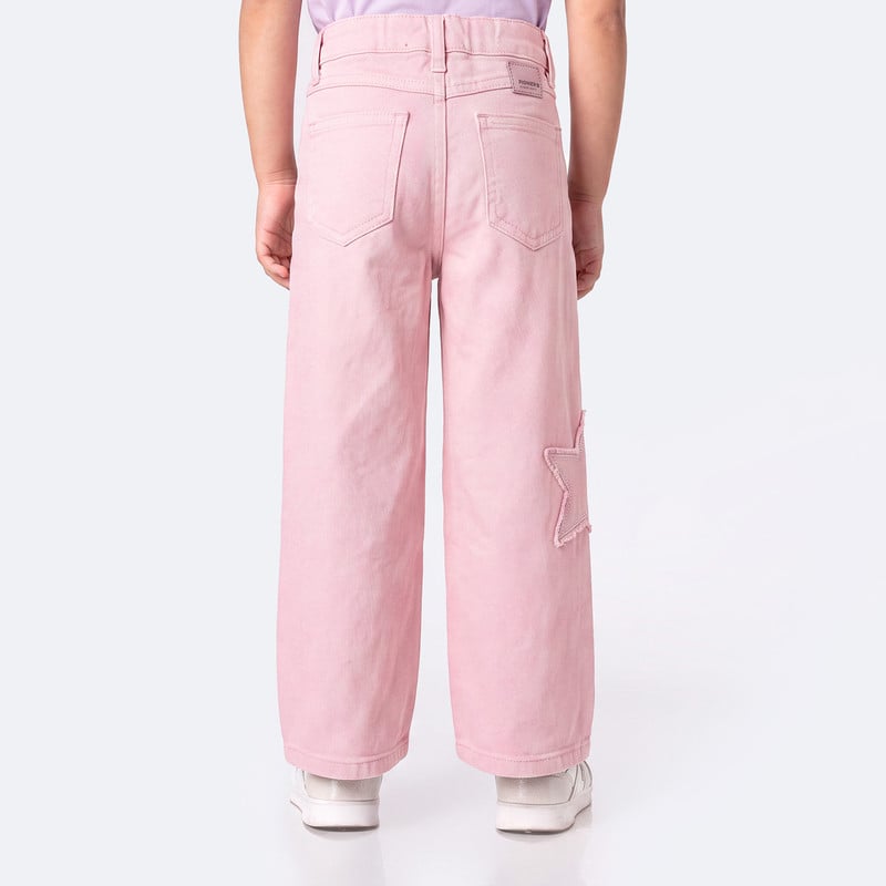 PANTALON DRILL STRETCH NIÑA KANZUH - 3