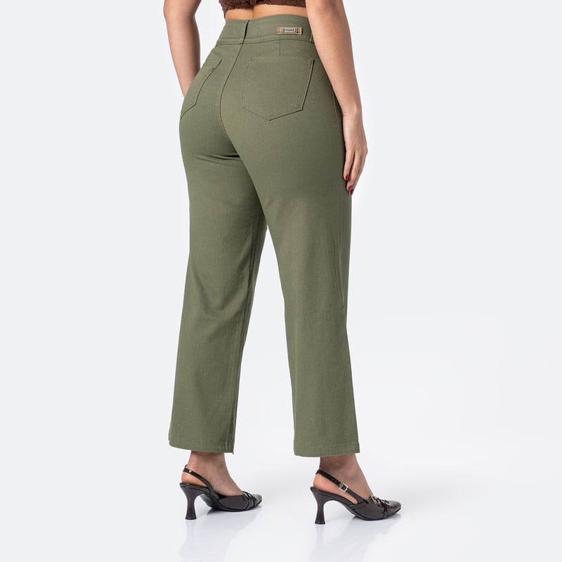 PANTALON DRILL STRETCH MUJER DARIENI - 3