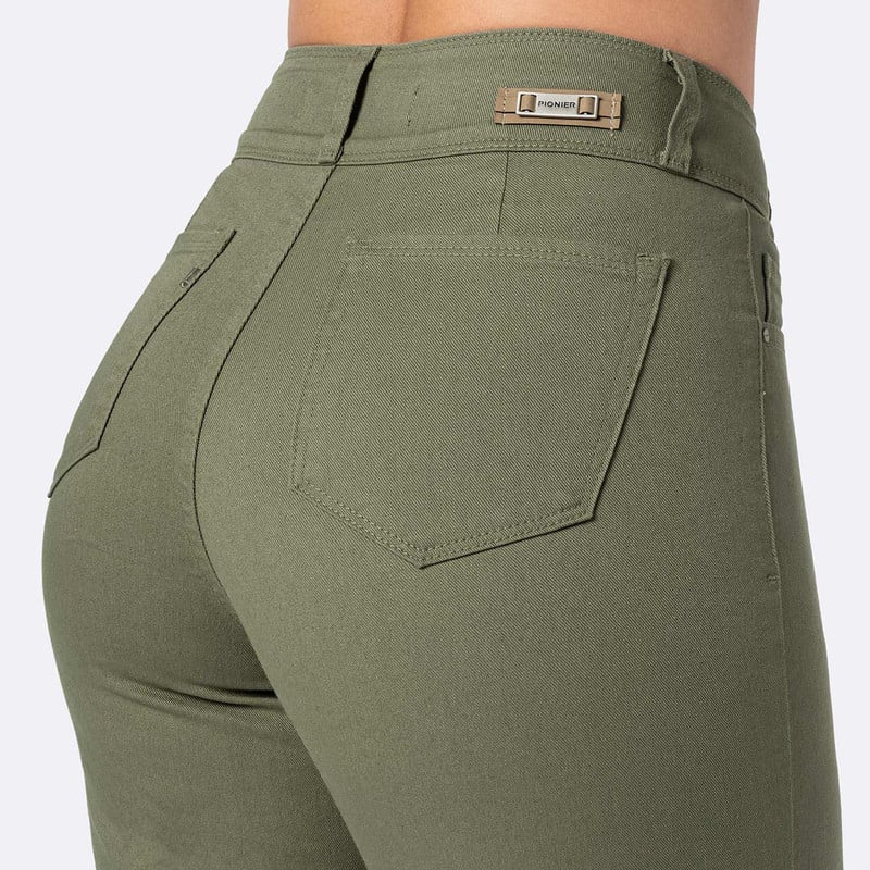 PANTALON DRILL STRETCH MUJER DARIENI - 5