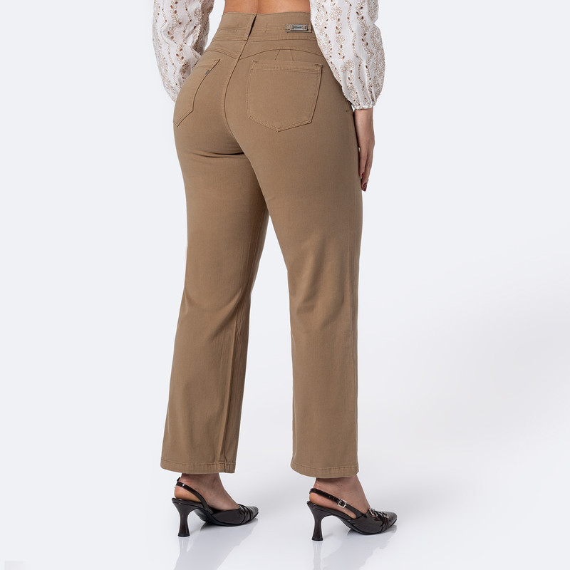 PANTALON DRILL STRETCH MUJER MAZYEL - 3