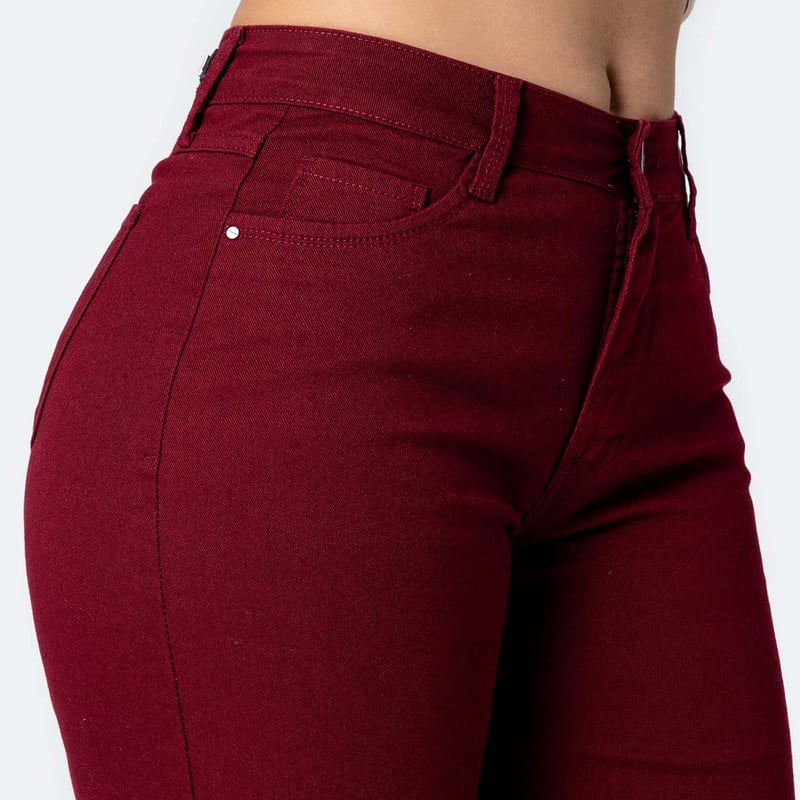 PANTALON DRILL STRETCH MUJER LARI BULL DENIM - 4