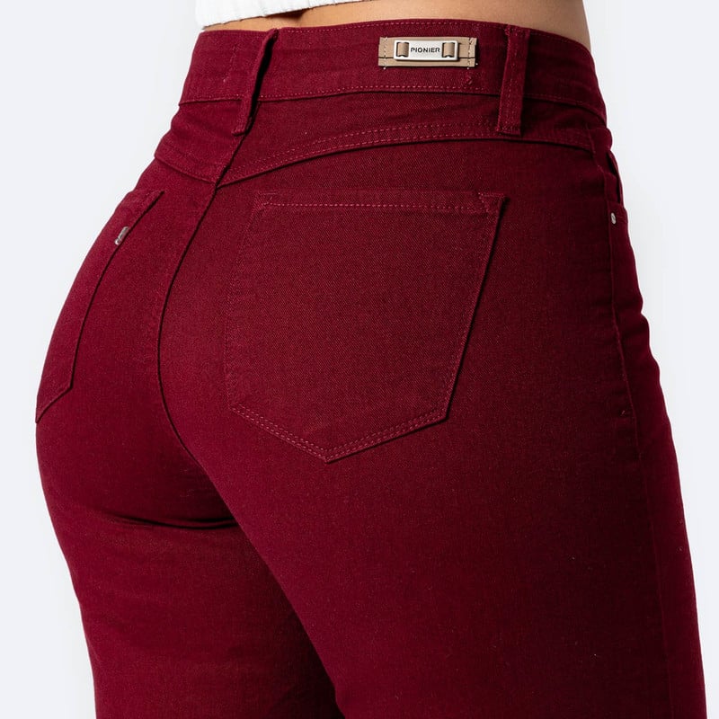 PANTALON DRILL STRETCH MUJER LARI BULL DENIM - 5
