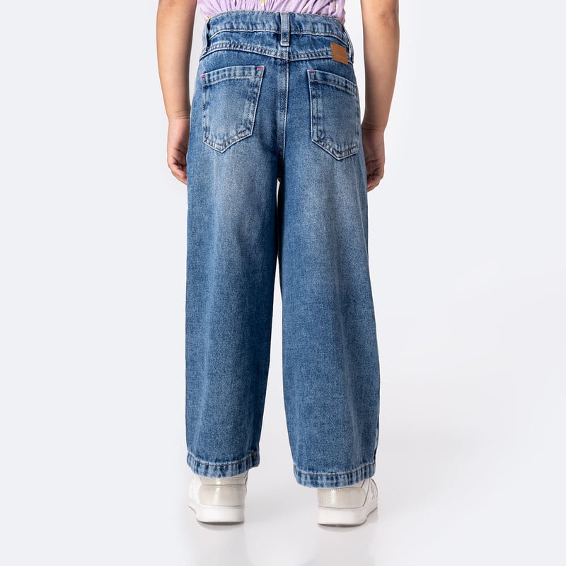 PANTALON DENIM STRETCH NIÑA FERIH - 3