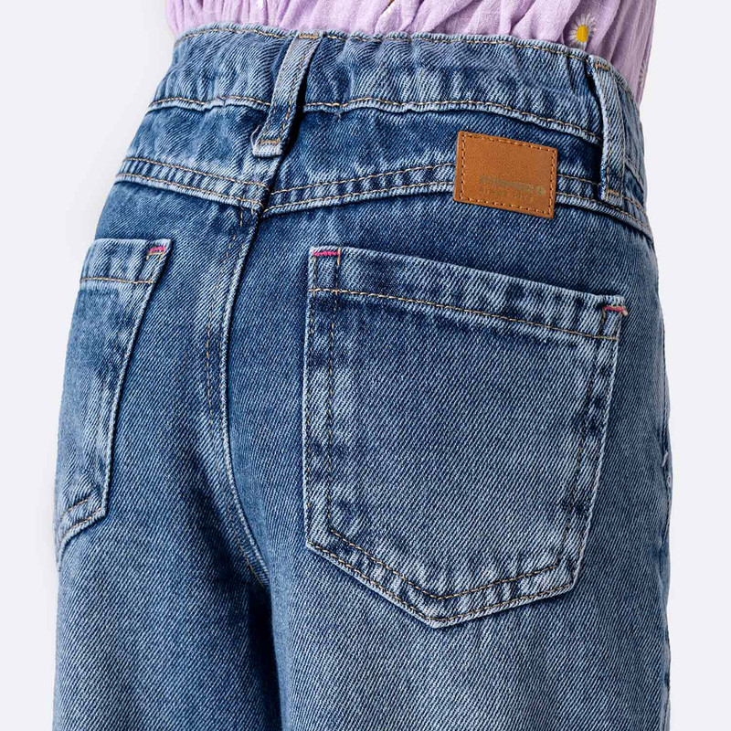 PANTALON DENIM STRETCH NIÑA FERIH - 5