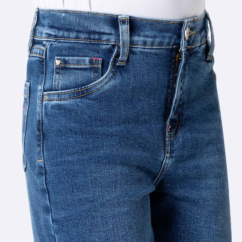 PANTALON DENIM STRETCH NIÑA BELEN 1 - 4
