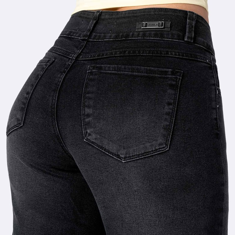 PANTALON DENIM STRETCH MUJER GIZELAH - 5