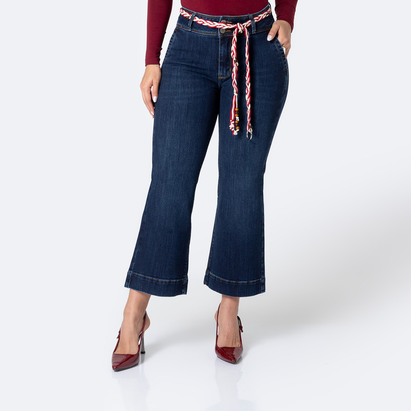 PANTALON DENIM STRETCH MUJER PAMEH - 1