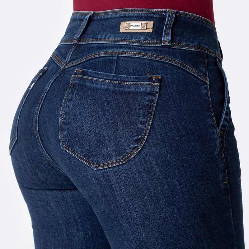PANTALON DENIM STRETCH MUJER PAMEH - 5