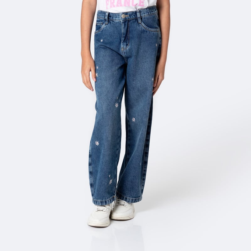 PANTALON DENIM NIÑA SEYEN - 1