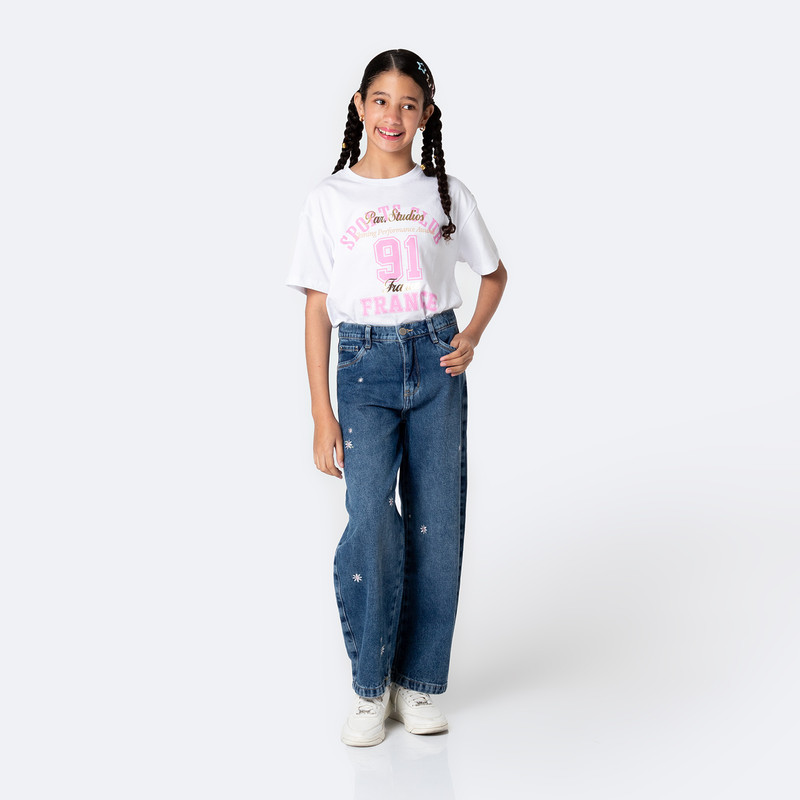 PANTALON DENIM NIÑA SEYEN - 2
