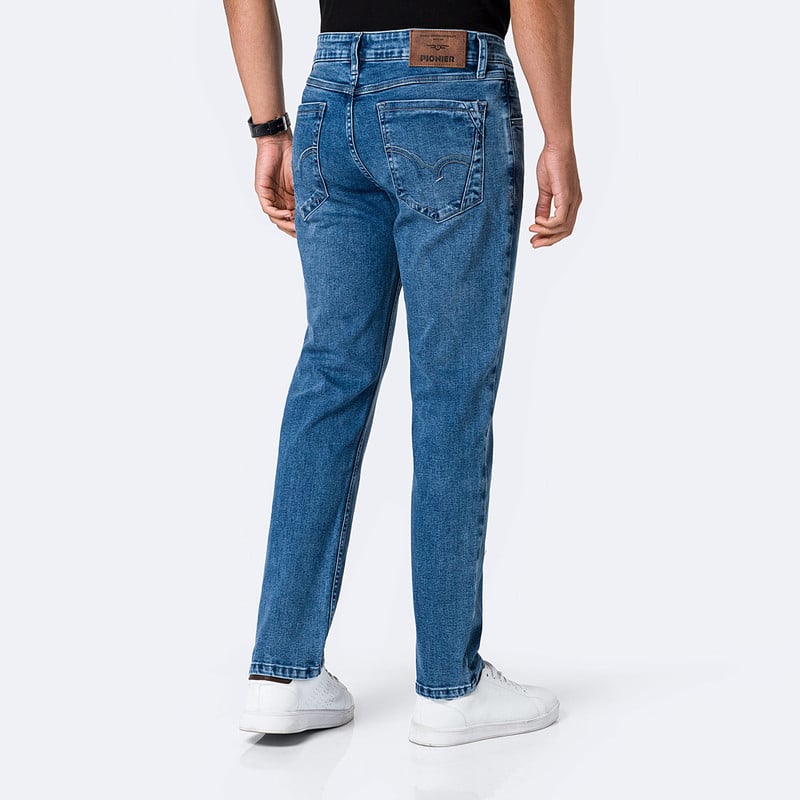 PANTALON DENIM STRETCH HOMBRE EVZEN - 2