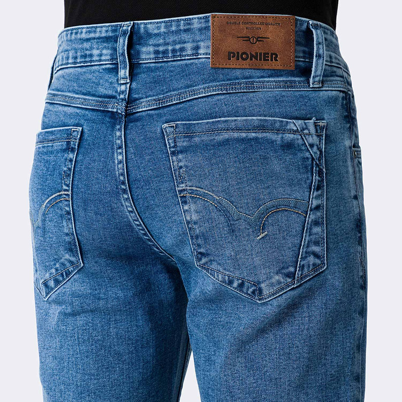 PANTALON DENIM STRETCH HOMBRE EVZEN - 4
