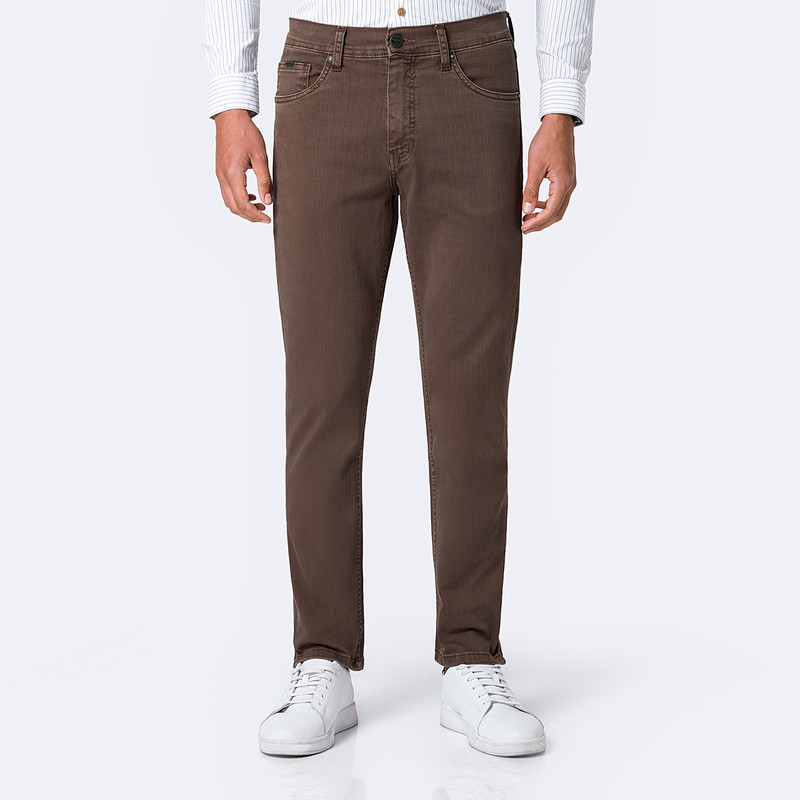 PANTALON DRILL STRETCH HOMBRE BECKHAM NEW. - 1