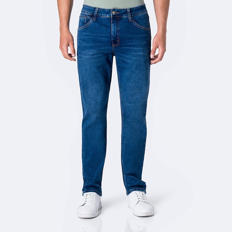 PANTALON DENIM STRETCH HOMBRE GOHRAN - 1