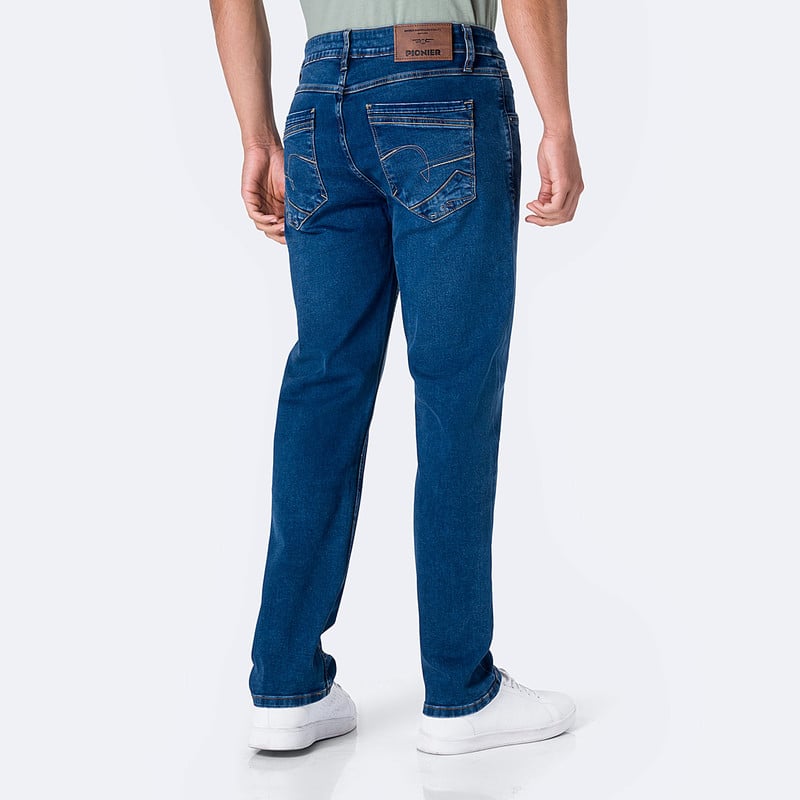 PANTALON DENIM STRETCH HOMBRE GOHRAN - 3