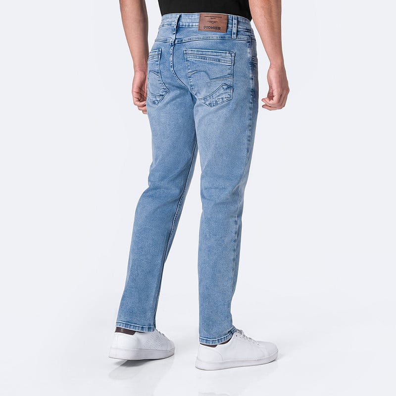 PANTALON DENIM STRETCH HOMBRE GOHRAN - 3
