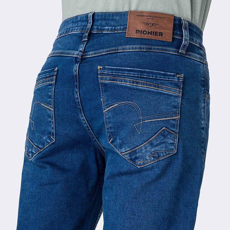 PANTALON DENIM STRETCH HOMBRE GOHRAN - 5