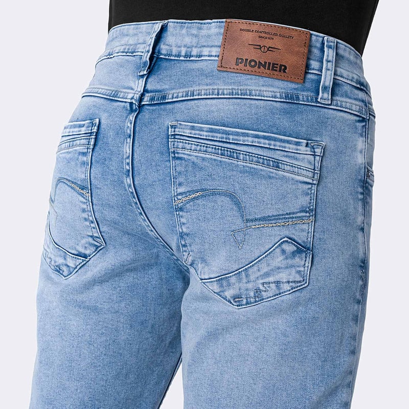 PANTALON DENIM STRETCH HOMBRE GOHRAN - 5
