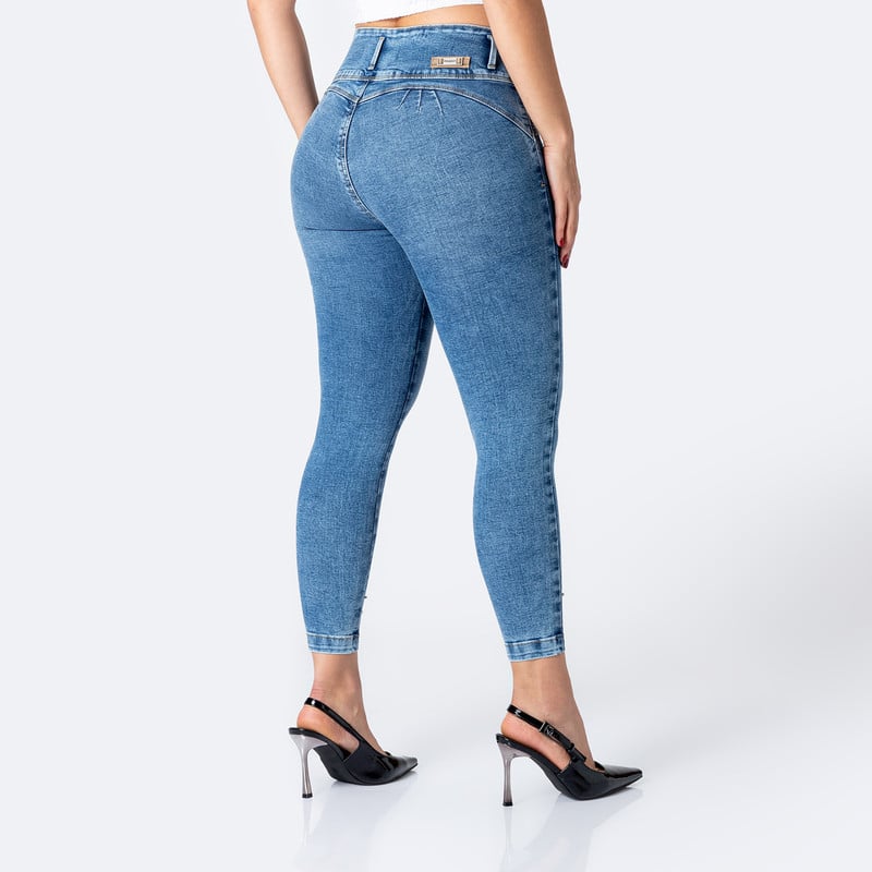 PANTALON DENIM STRETCH MUJER CRYSBEL - 3