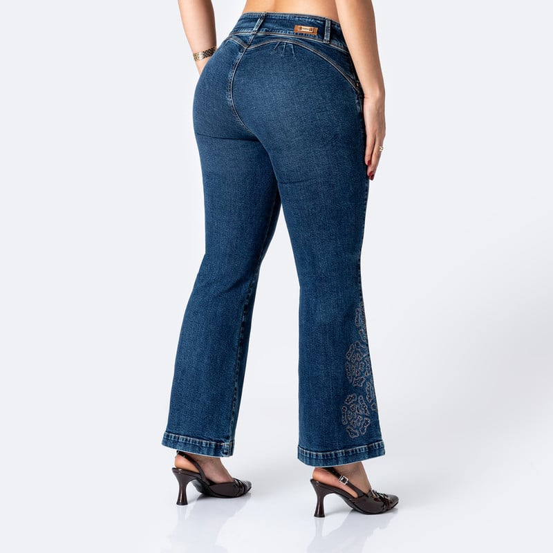 PANTALON DENIM STRETCH MUJER KHARISSA - 3