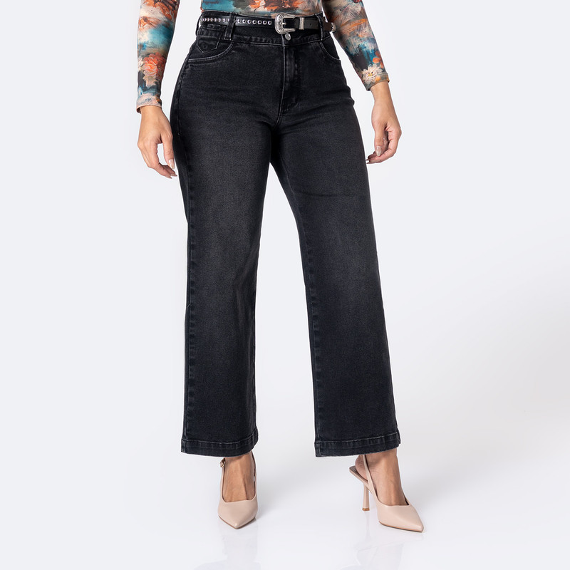 PANTALON DENIM STRETCH MUJER LUZYA - 1