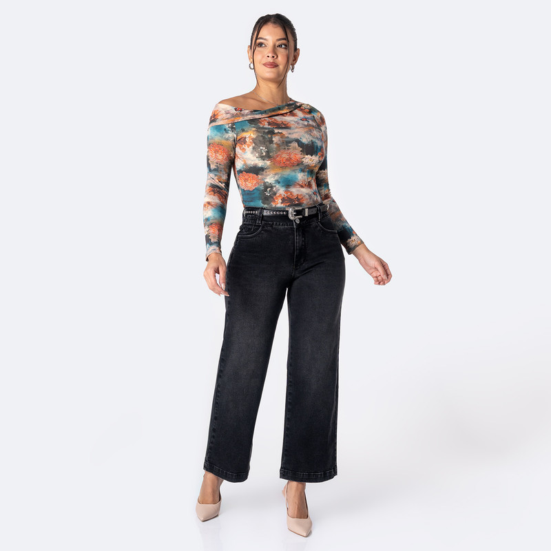 PANTALON DENIM STRETCH MUJER LUZYA - 2