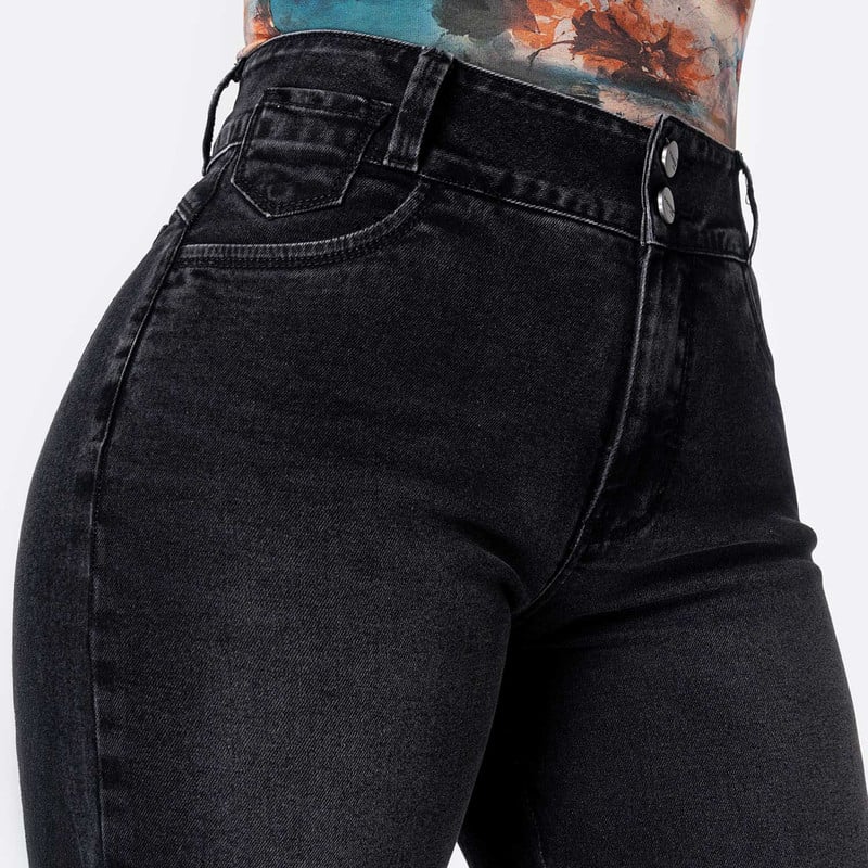 PANTALON DENIM STRETCH MUJER LUZYA - 4