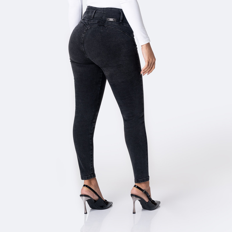 PANTALON DENIM STRETCH MUJER ALEZYA - 3