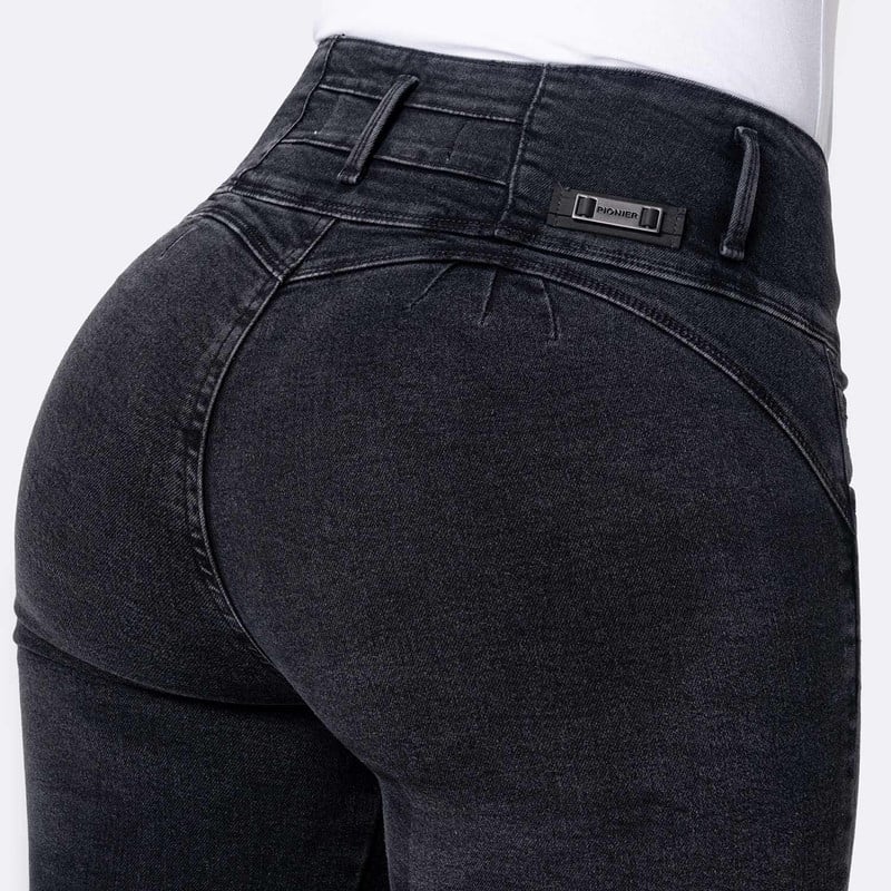 PANTALON DENIM STRETCH MUJER ALEZYA - 5