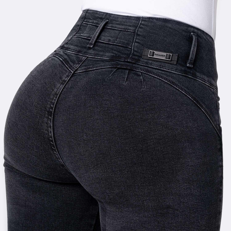 PANTALON DENIM STRETCH MUJER ALEZYA - 5