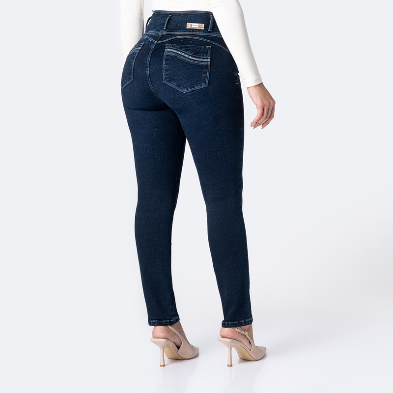 PANTALON DENIM STRETCH MUJER DENIRAA - 3