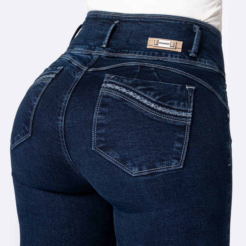 PANTALON DENIM STRETCH MUJER DENIRAA - 5