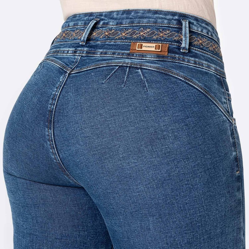 PANTALON DENIM STRETCH MUJER BRYANNA - 5