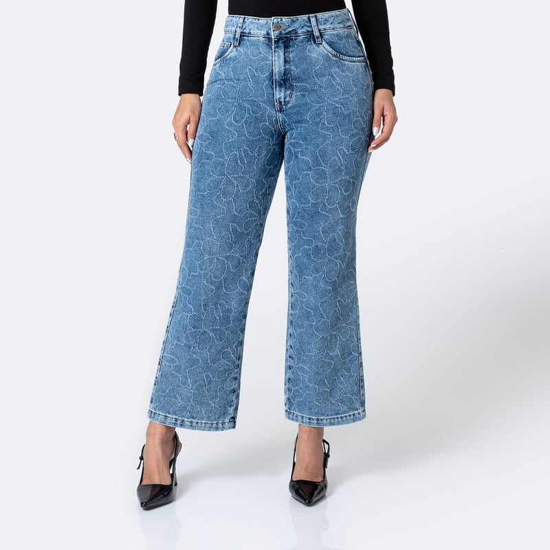 PANTALON DENIM MUJER GLIESE - 1