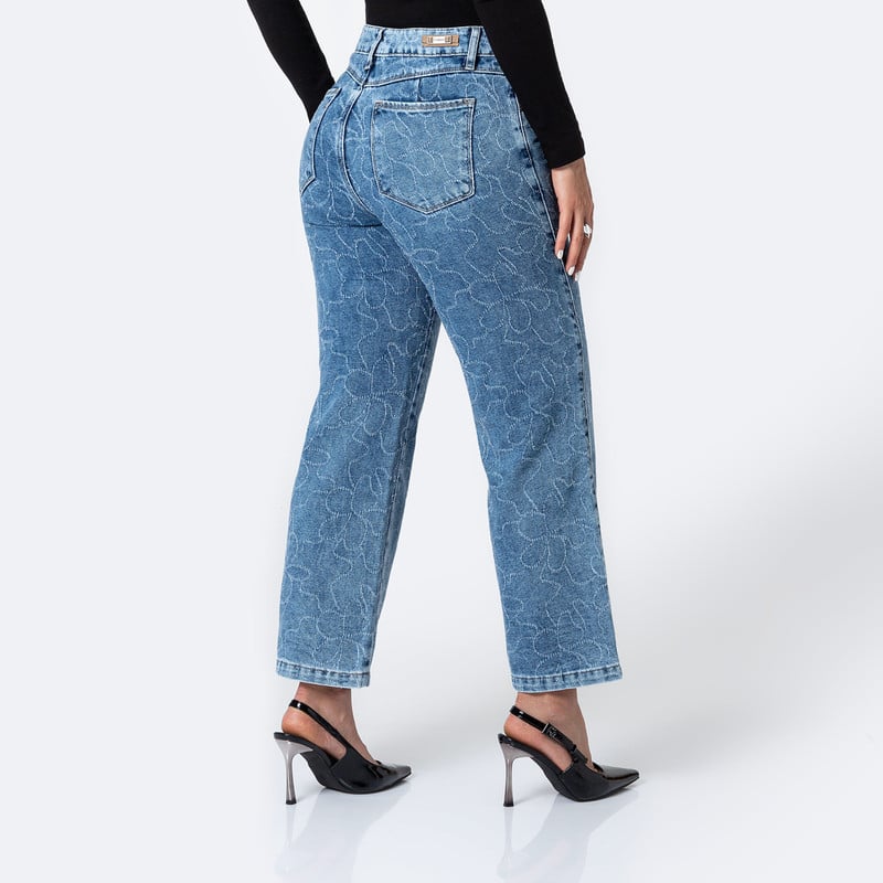 PANTALON DENIM MUJER GLIESE - 3
