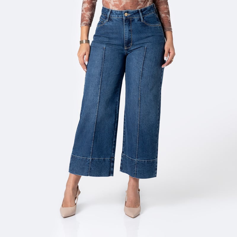 PANTALON DENIM STRETCH MUJER KINEYA - 1