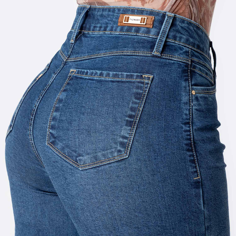 PANTALON DENIM STRETCH MUJER KINEYA - 5
