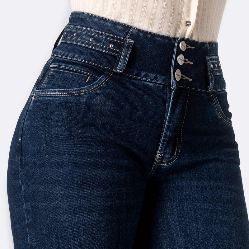 PANTALON DENIM STRETCH MUJER IRYZ - 4