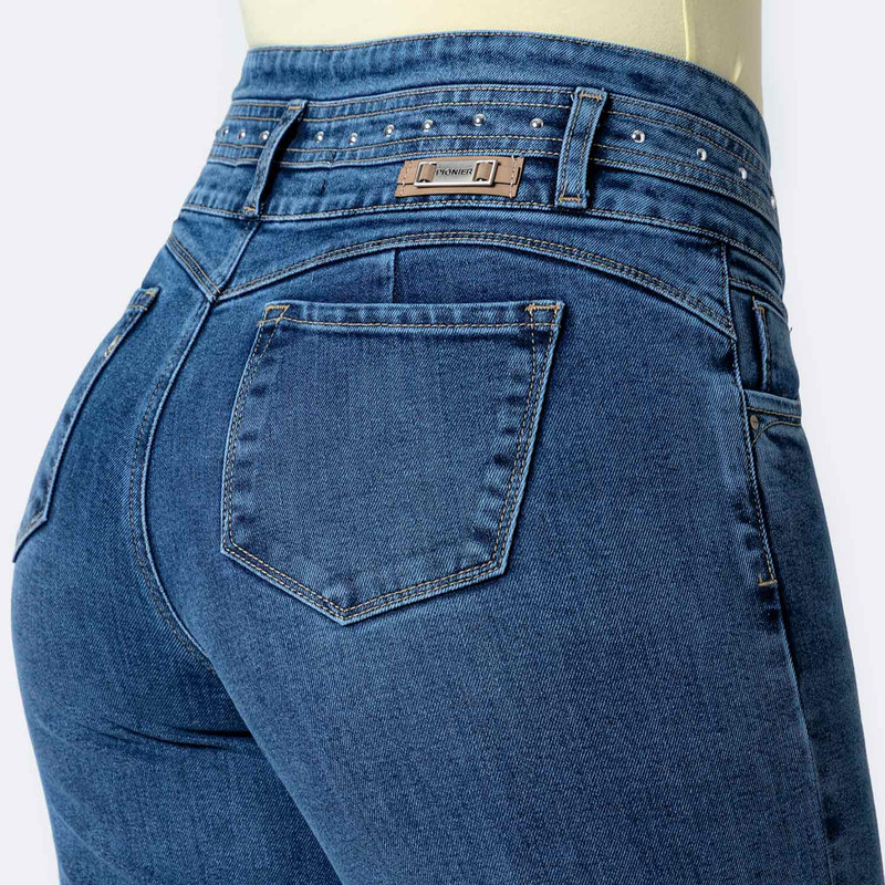 PANTALON DENIM STRETCH MUJER IRYZ - 5