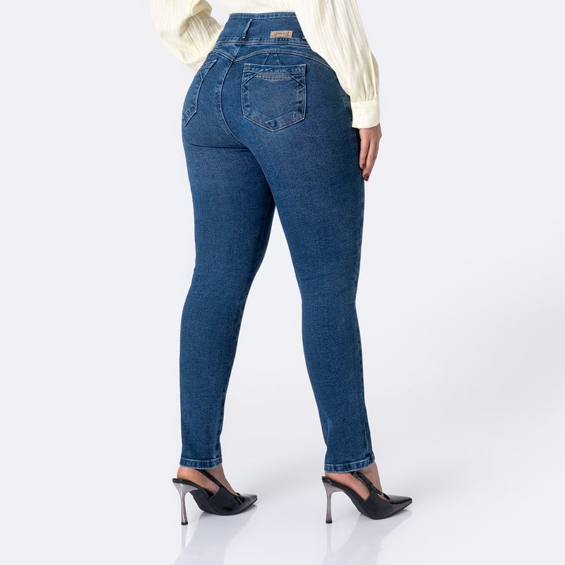PANTALON DENIM STRETCH MUJER KIIRA - 3