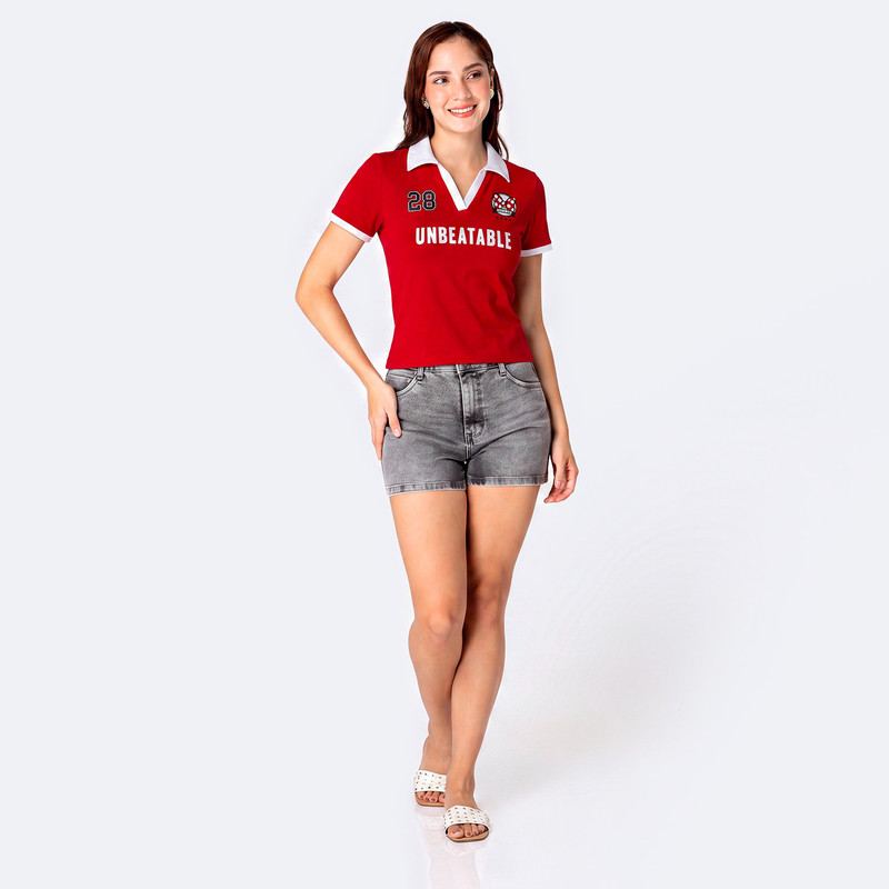 POLOS JERSEY FULL LYCRA MUJER AMERI-DISNEY - 4