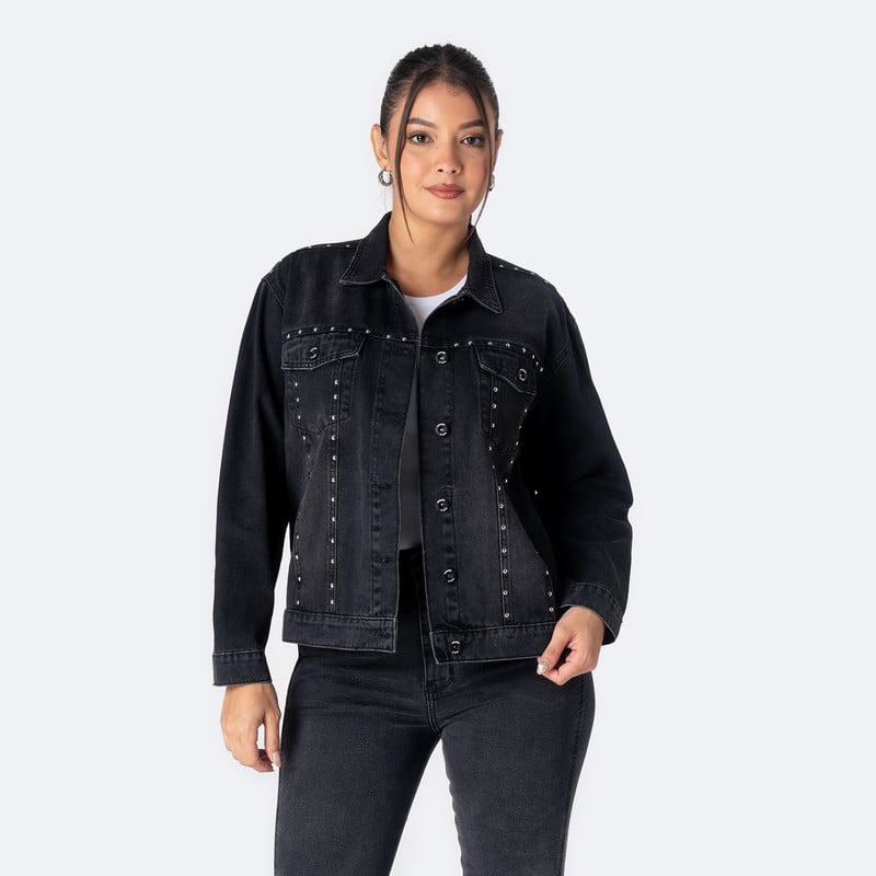 CASACAS DENIM MUJER EDOLI - 1