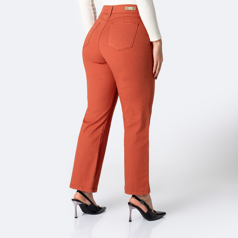 PANTALON DRILL STRETCH MUJER HAISHE - 3