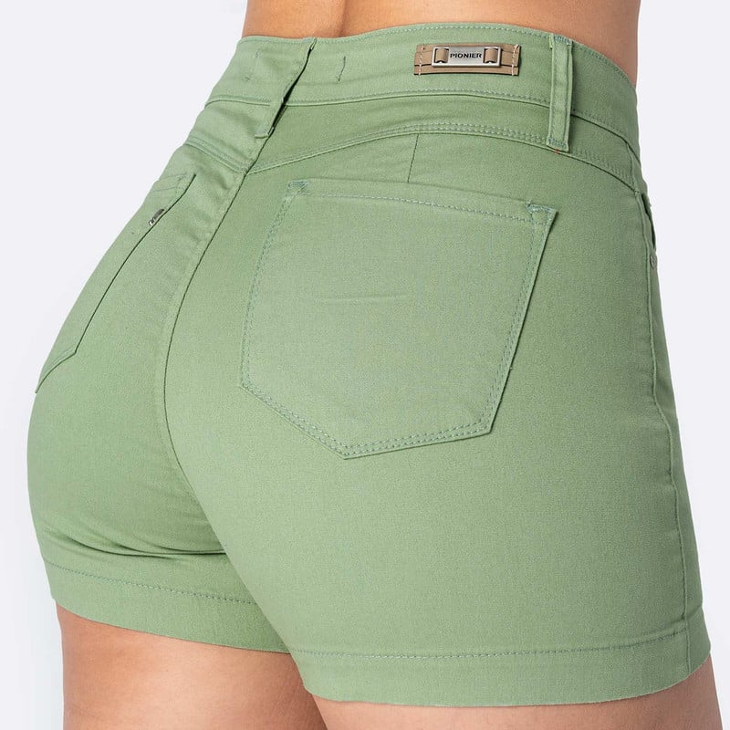 SHORTS DRILL STRETCH MUJER JANESSA - 5